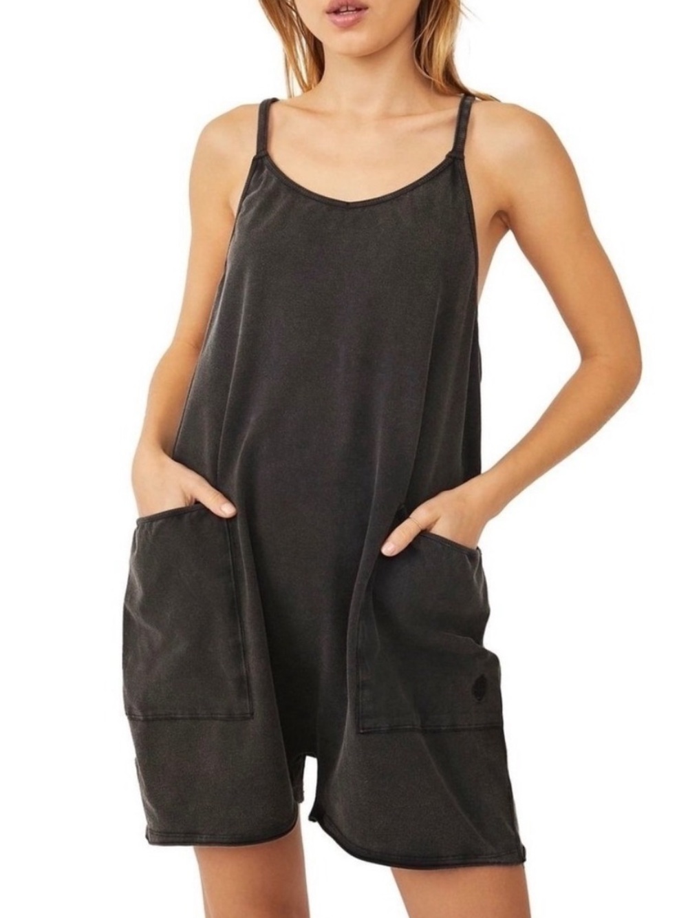 Free People Hot Shot Mini Romper